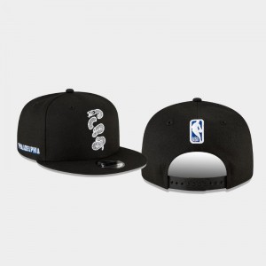 Men's Philadelphia 76ers New Era Gray 2018 City Edition On-Court 9FIFTY  Snapback Adjustable Hat