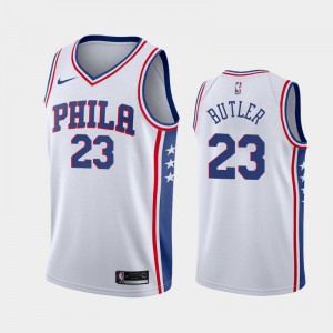 Jimmy Butler Philadelphia 76ers Player-Issued #23 White Jersey from the  2018-19 NBA Season - Size 50+4