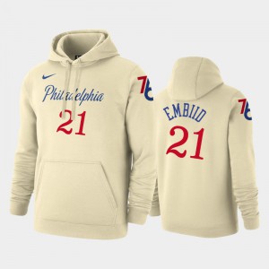 Philadelphia 76ers Joel Embiid #21 2020 Nba New Arrival White