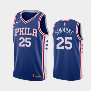 Philadelphia 76ers Ben Simmons Men's Fanatics Red Jersey NWT