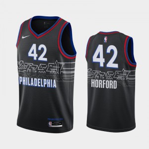 Philadelphia 76Ers 42 Al Horford City Swingman Gray 3D Jersey in 2023