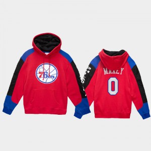 Mens Tyrese Maxey #0 2021 OX Philadelphia 76ers Black Lunar New Year Jerseys  - Tyrese Maxey 76ers Jersey - 76ers classic jersey 
